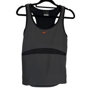 Nike Tank Top Women's L Running Dri Fit Sleeveless Activewear Sportycore